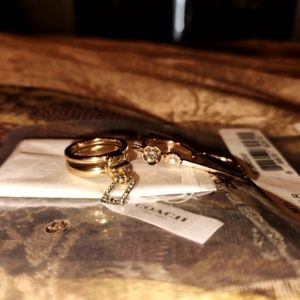 Coach Ring Lot of 2